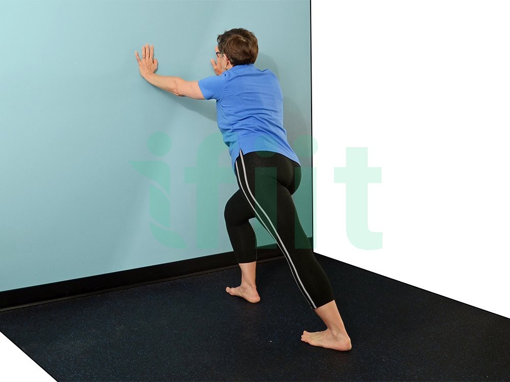 Gastrocs Stretch (Wall or Kitchen Counter)